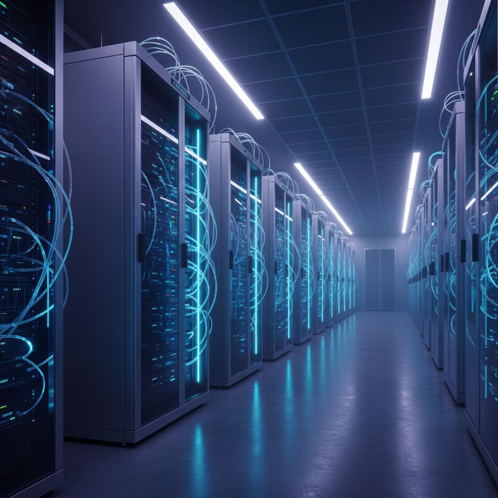 Ilustração técnica representando tecnologia relacionado a O que é VPS? Guia Definitivo de Hospedagem Cloud (