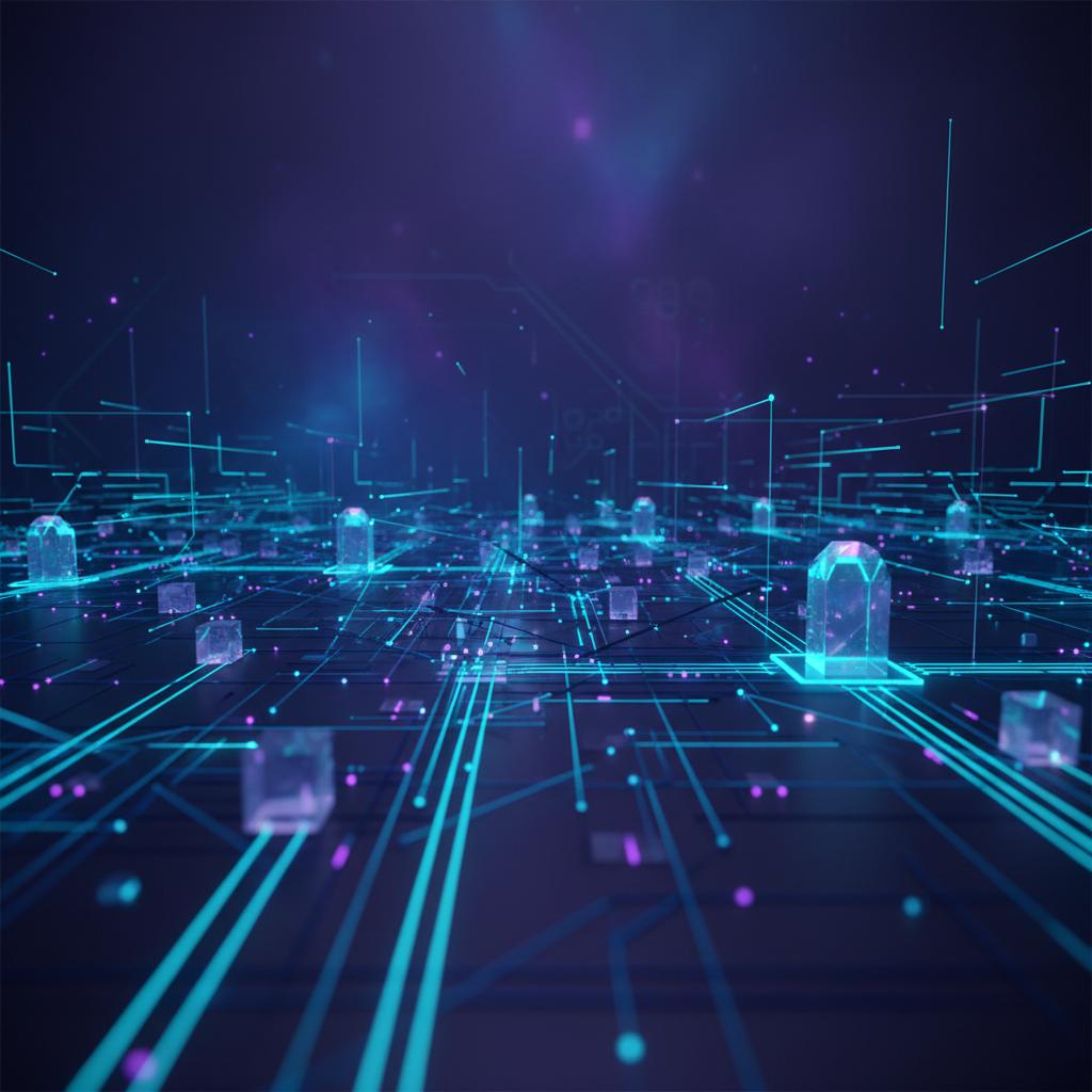 Ilustração técnica representando tecnologia relacionado a O que é Vector Database? Guia Completo para RAG e 