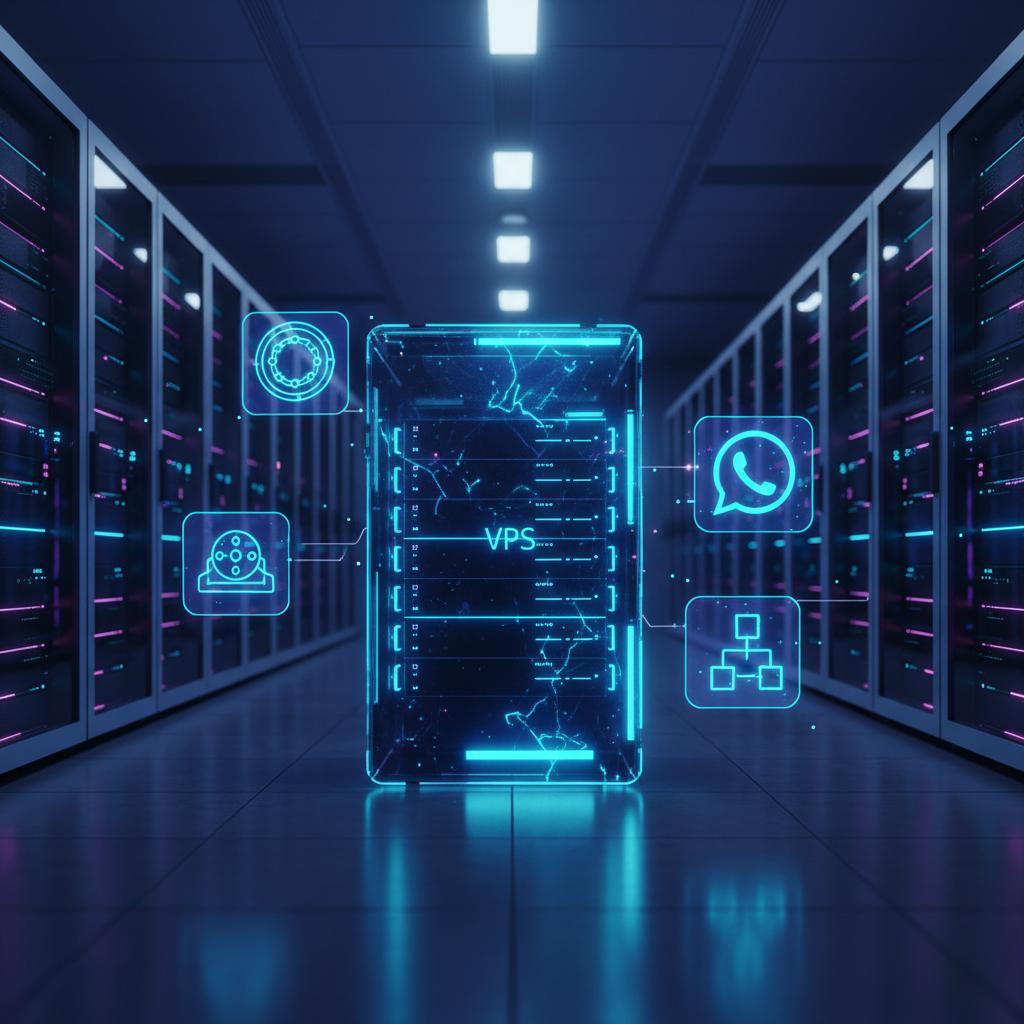 Ilustração técnica representando tecnologia relacionado a Guia Definitivo: Como Implementar a Evolution API  incluindo Wha...