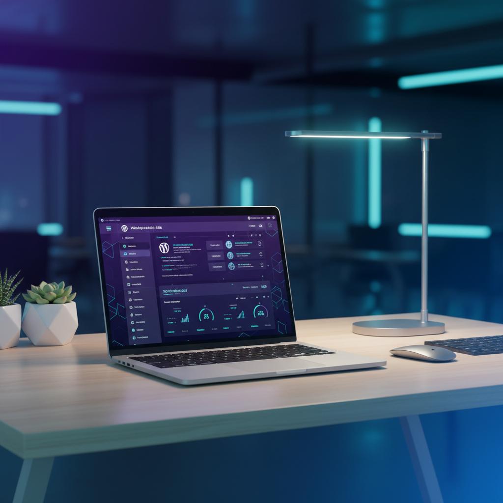 Ilustração técnica representando tecnologia relacionado a WordPress: O Guia Definitivo de 2026 para Performa incluindo VPS