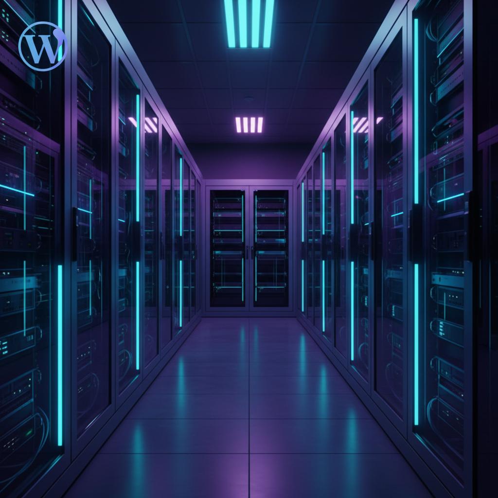 Ilustração técnica representando tecnologia relacionado a WordPress: O Guia Definitivo de Performance e Segu incluindo VPS