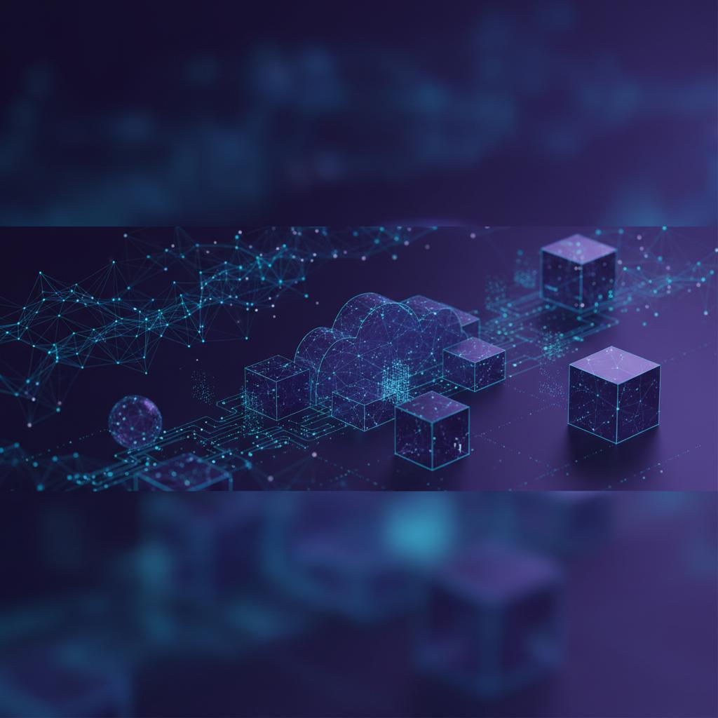 Ilustração técnica representando tecnologia relacionado a LLM: Como Implementar Inteligência Artificial com 