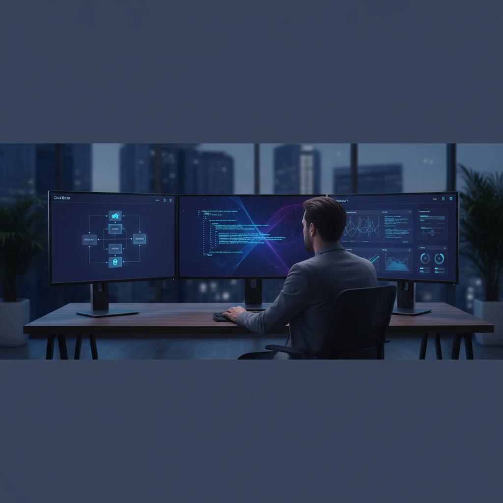 Ilustração técnica representando tecnologia relacionado a Guia Completo: Como Usar a Evolution API para Auto incluindo Wha...