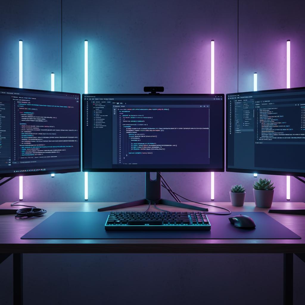 Ilustração técnica representando tecnologia relacionado a Guia de Programação: Como Escolher sua Linguagem e incluindo Python