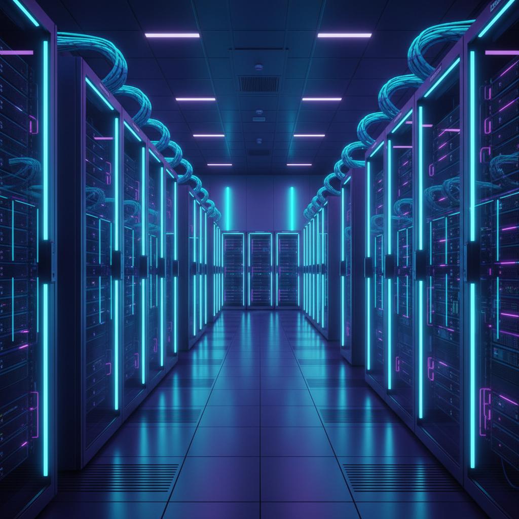 Ilustração técnica representando tecnologia relacionado a O que é VPS? Guia Definitivo sobre Servidor Virtua incluindo Clo...