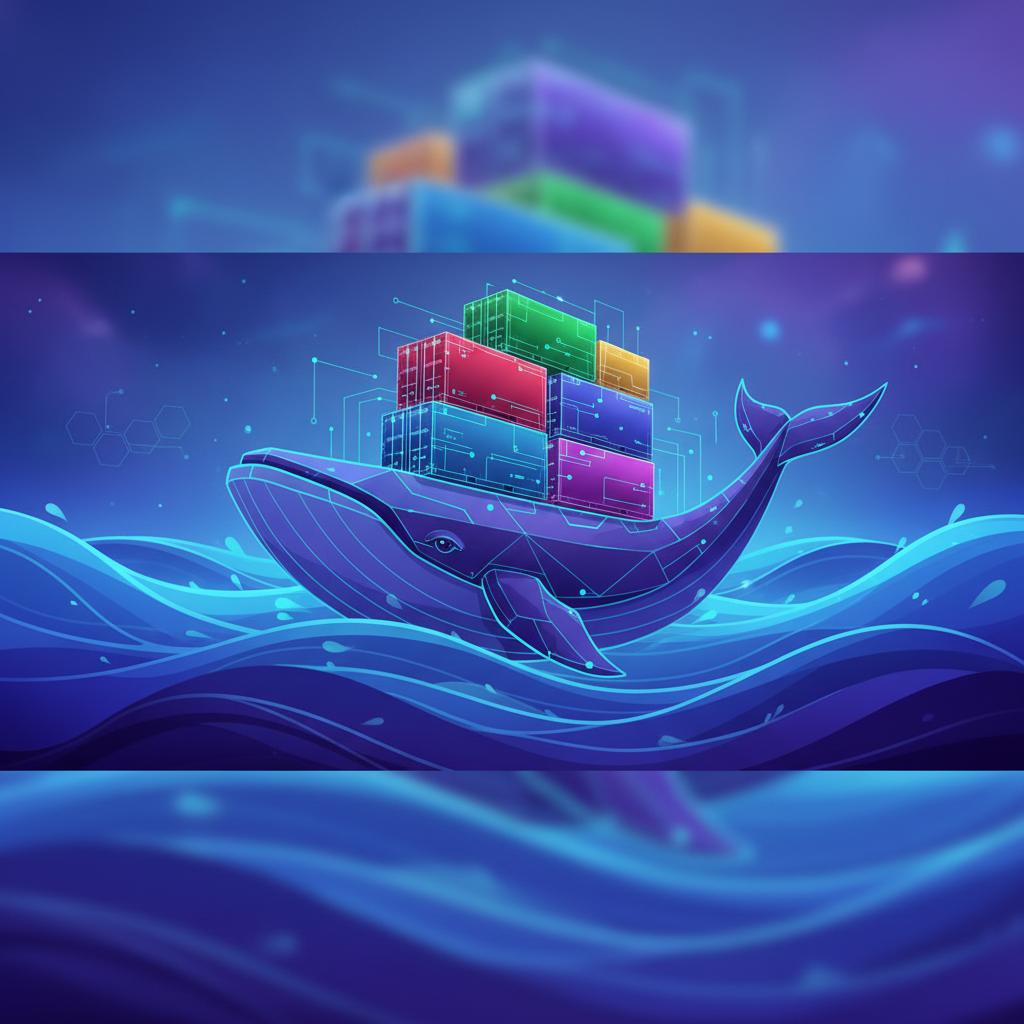 Ilustração técnica representando tecnologia relacionado a O que é Docker? Guia Definitivo para Containers e 