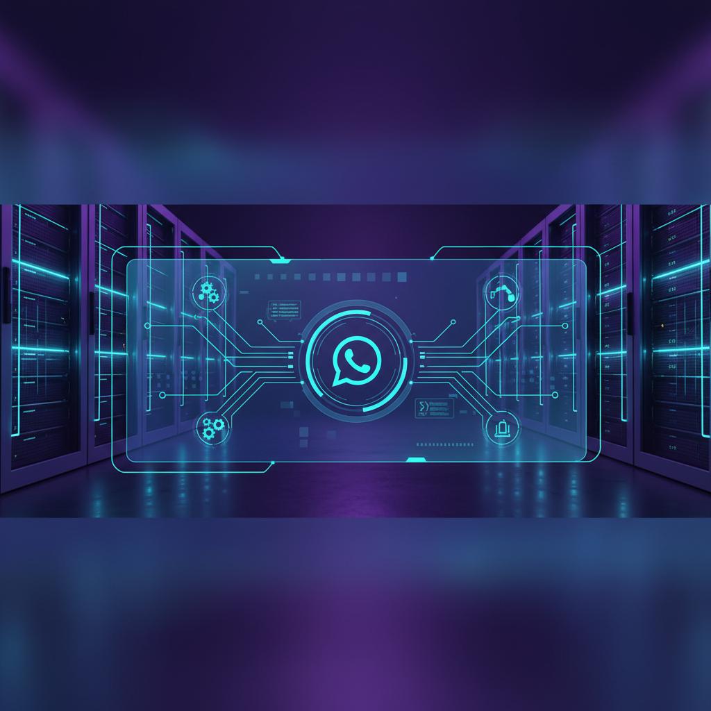 Ilustração técnica representando tecnologia relacionado a Guia Completo: Como Usar a Evolution API para Auto incluindo Wha...