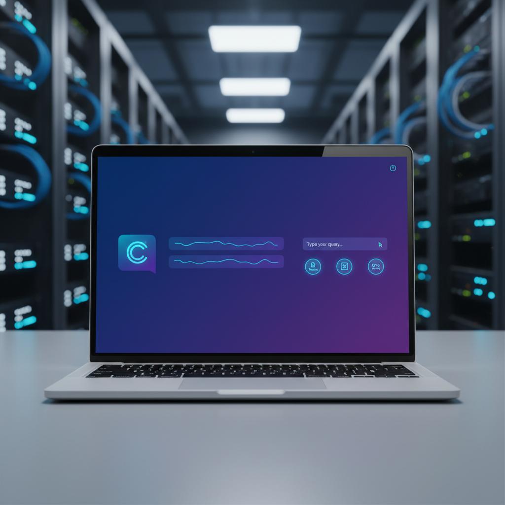 Ilustração técnica representando tecnologia relacionado a Guia Definitivo: Como o Typebot Revoluciona seus F incluindo aut...