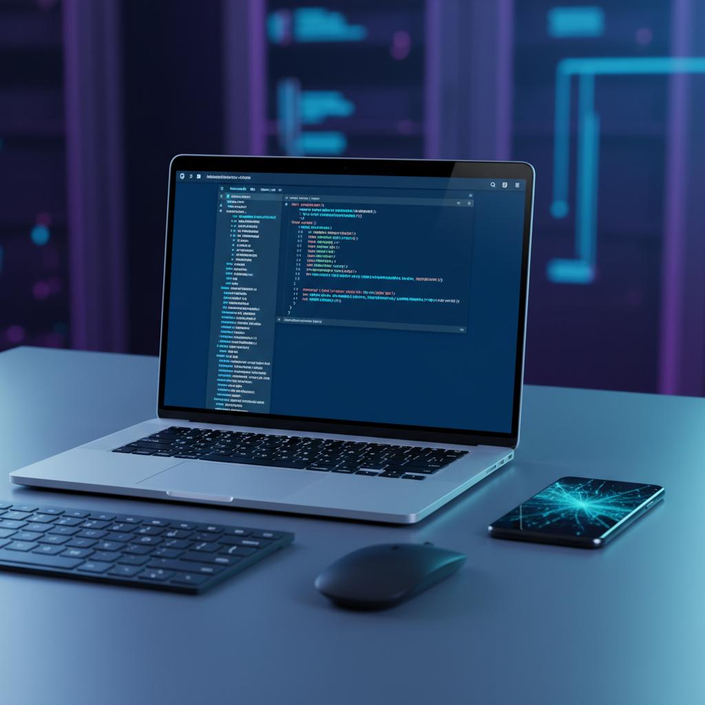 Ilustração técnica representando tecnologia relacionado a WordPress: O Guia Definitivo de Performance e Segu incluindo VPS