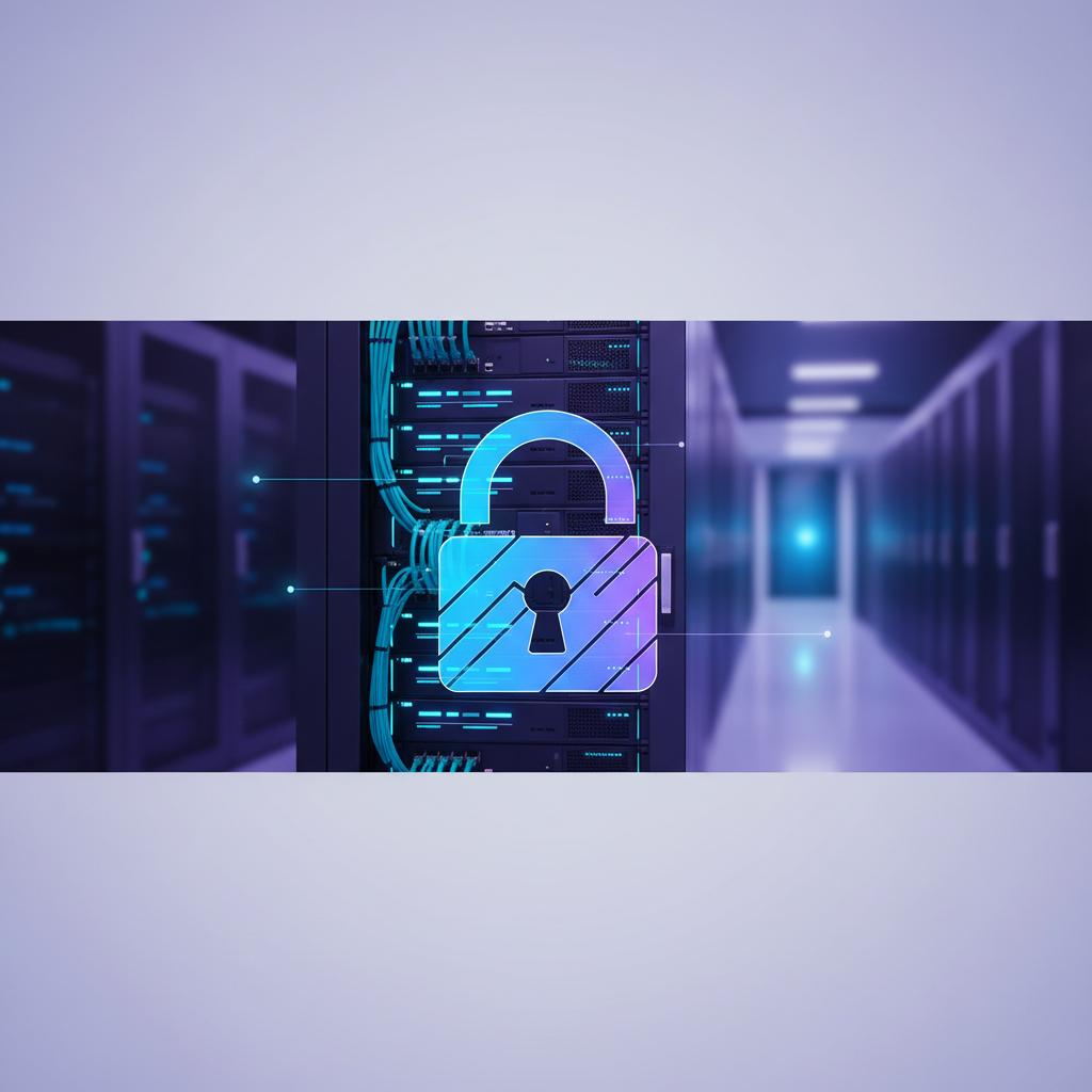 Ilustração técnica representando tecnologia relacionado a Segurança Web: Como Proteger seu Servidor e VPS em