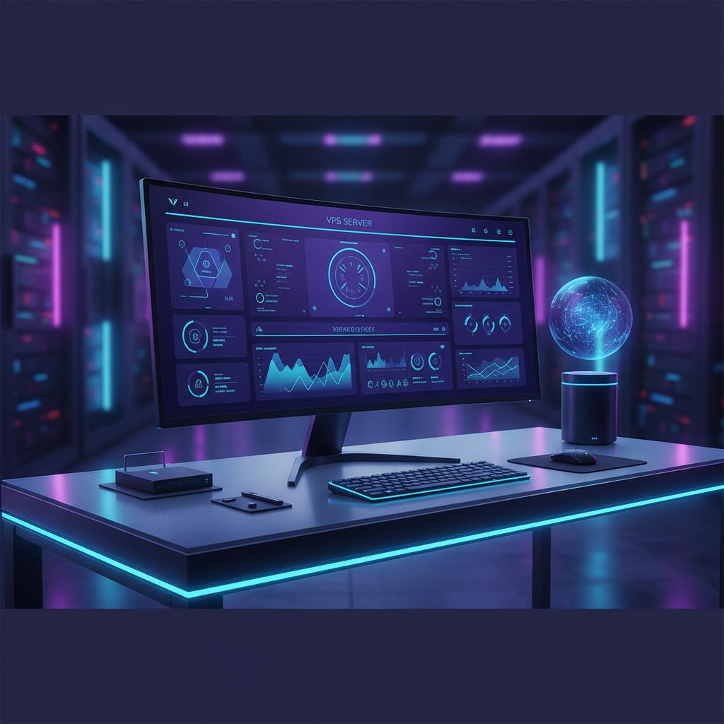 Ilustração técnica representando tecnologia relacionado a WordPress: O Guia Definitivo de Performance e Segu incluindo VPS