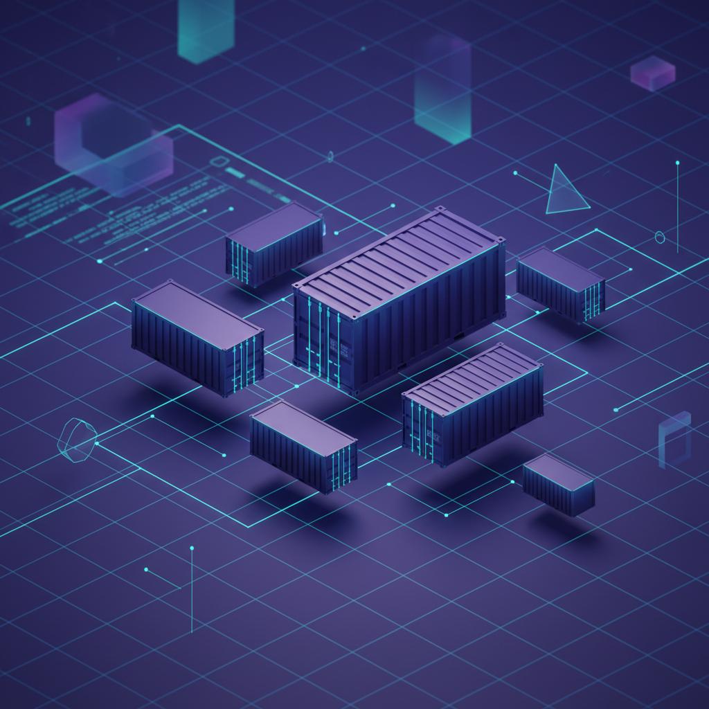 Ilustração técnica representando tecnologia relacionado a Docker na Prática: Guia Completo para Otimizar seu incluindo DevOps