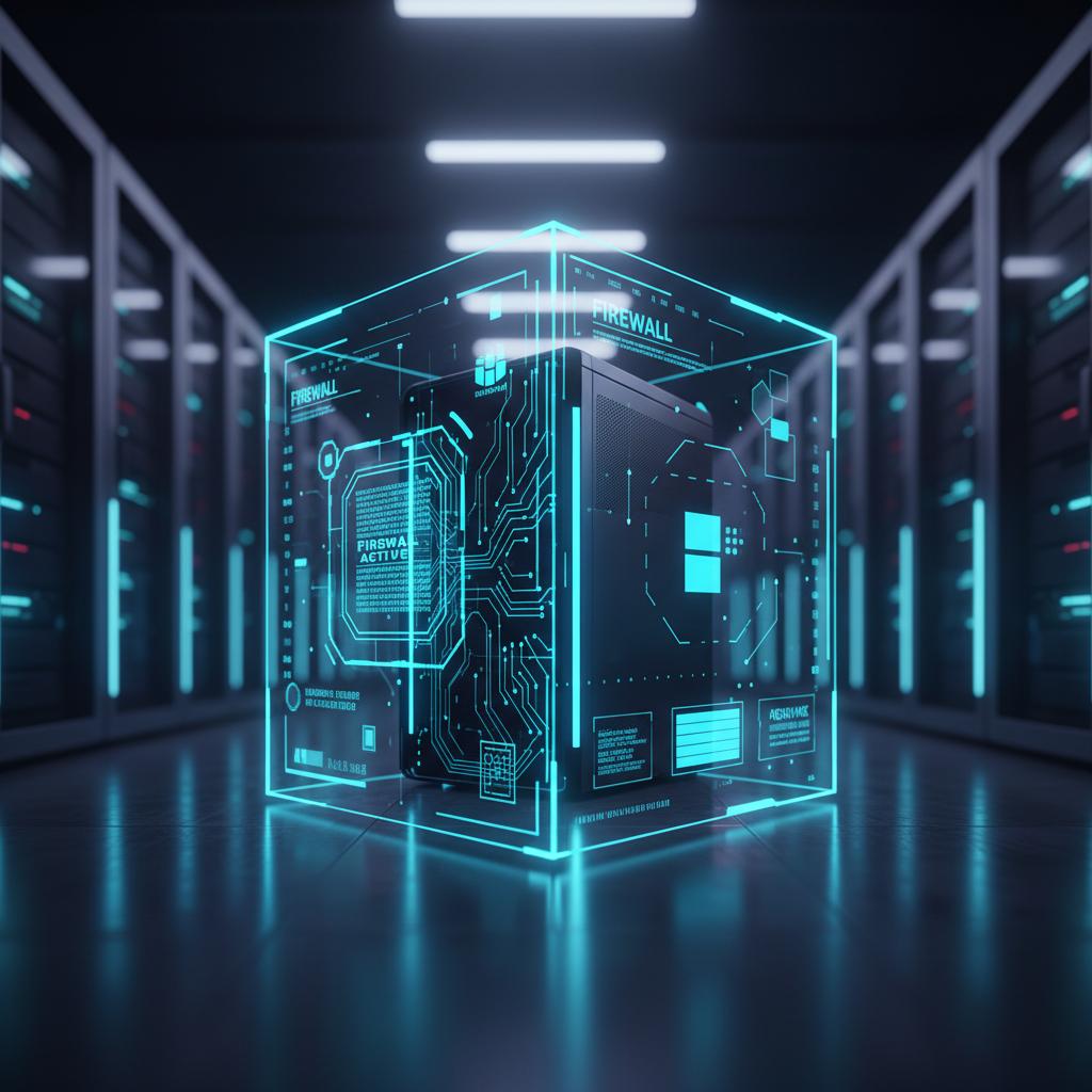Ilustração técnica representando tecnologia relacionado a Segurança Web: Como Proteger seu Servidor e VPS em