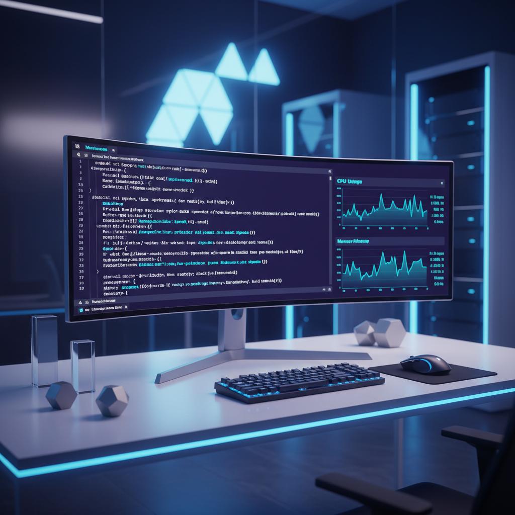 Ilustração técnica representando tecnologia relacionado a WordPress: O Guia Definitivo de Performance e Segu incluindo CMS