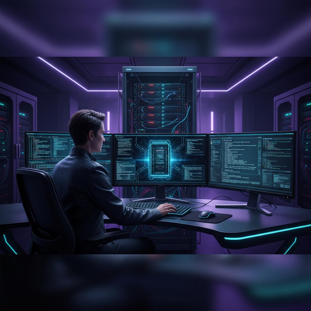 Ilustração técnica representando tecnologia relacionado a Guia Definitivo: Domine o Linux para Servidores e  incluindo Ubuntu