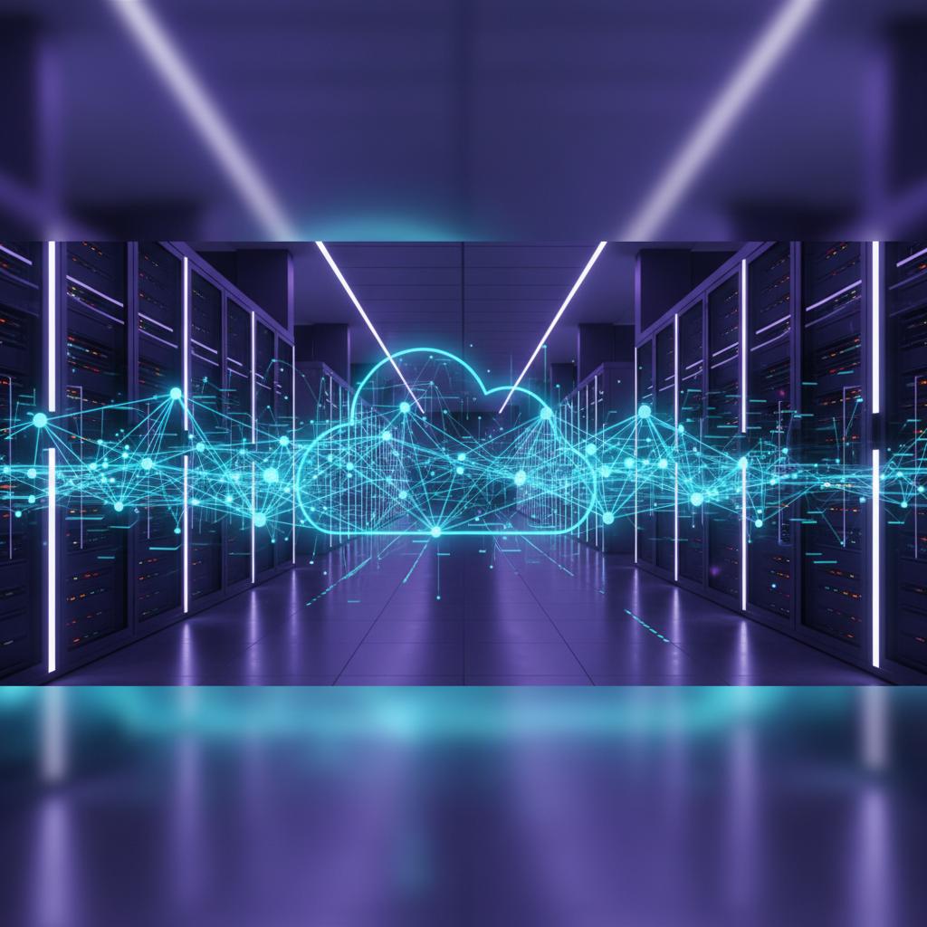 Ilustração técnica representando tecnologia relacionado a O que é VPS? Guia Definitivo de Servidor Virtual e