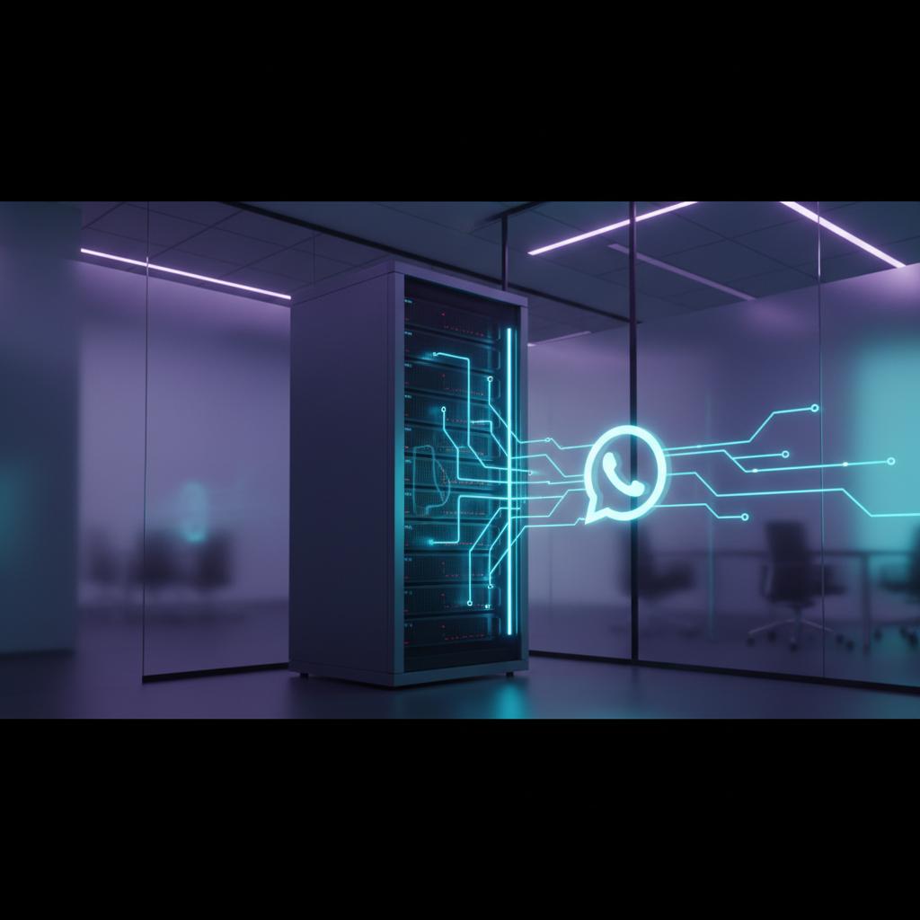 Ilustração técnica representando tecnologia relacionado a Evolution API: O Guia Definitivo para Automação no incluindo Wha...