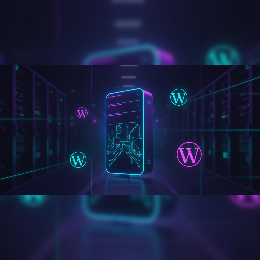 Ilustração técnica representando tecnologia relacionado a WordPress: O Guia Definitivo de Alta Performance e incluindo VPS