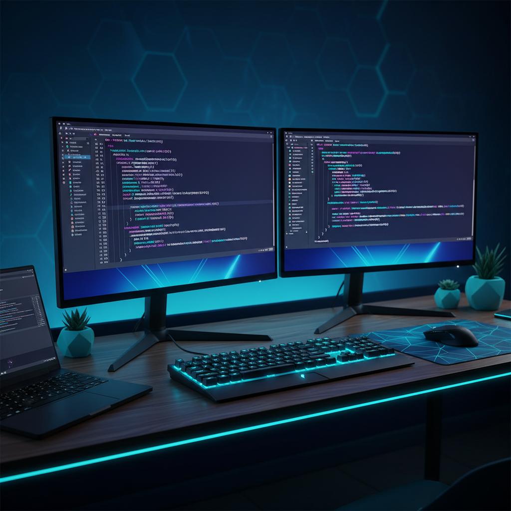 Ilustração técnica representando tecnologia relacionado a Guia Prático de Programação: Como Dominar Python e