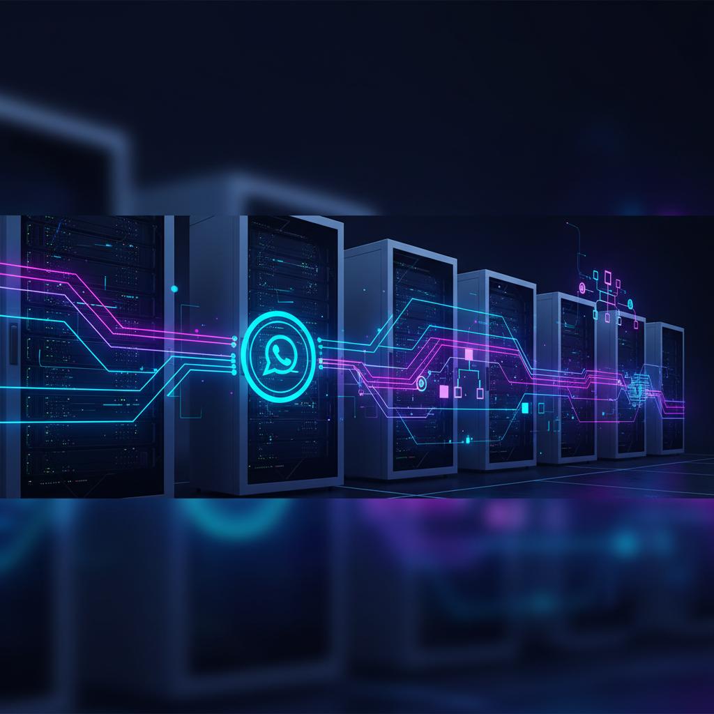 Ilustração técnica representando tecnologia relacionado a Evolution API: O Guia Definitivo para WhatsApp API