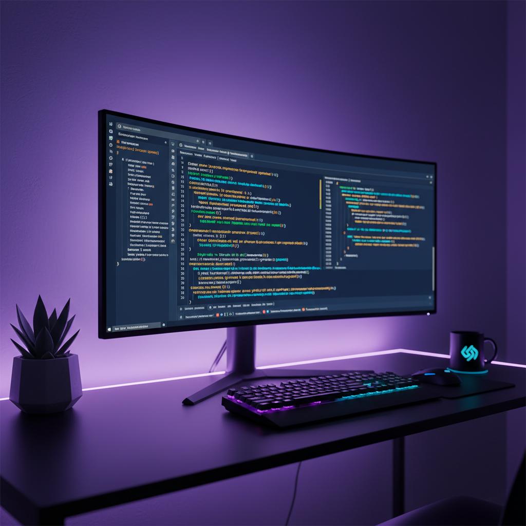 Ilustração técnica representando tecnologia relacionado a Guia de Programação: Como Dominar Python e JavaScr