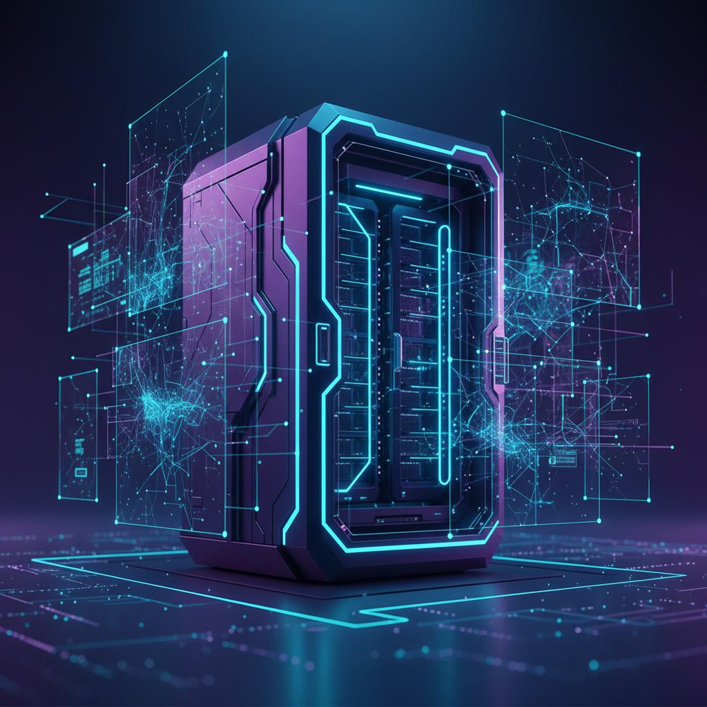 Ilustração técnica representando tecnologia relacionado a O que é Vector Database? Guia Completo para RAG e  incluindo Pin...