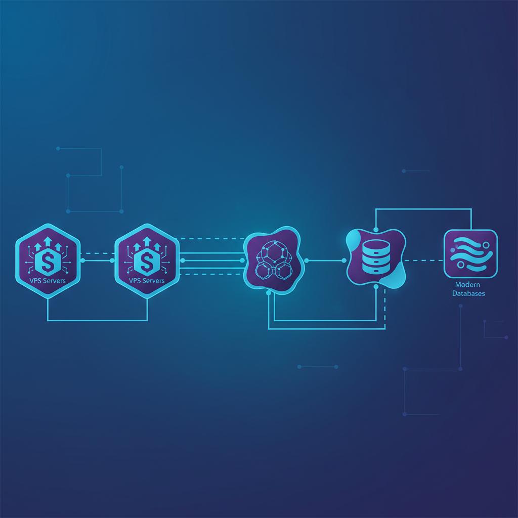 Ilustração técnica representando tecnologia relacionado a Qual Banco de Dados escolher? Guia Completo 2026 incluindo Postg...