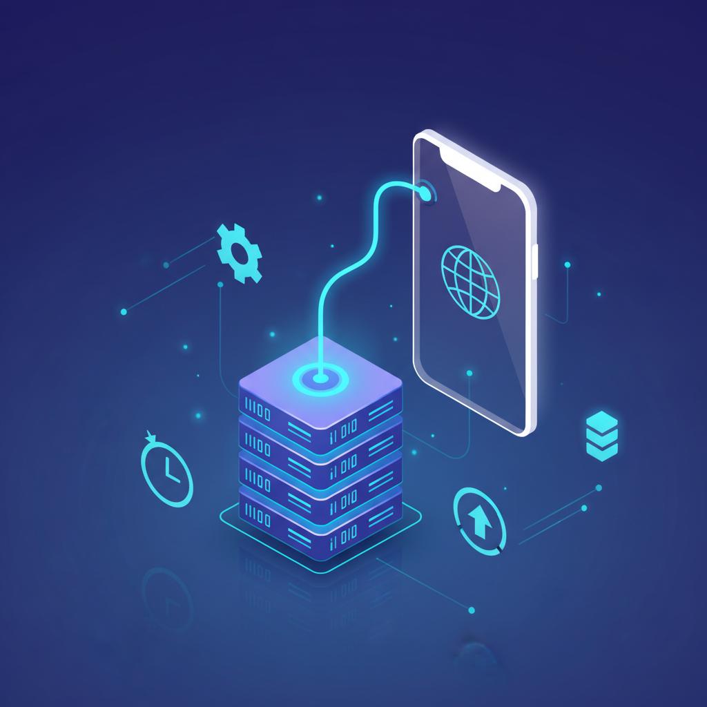 Ilustração técnica representando tecnologia relacionado a Evolution API: O Guia Definitivo de Automação para incluindo Wha...