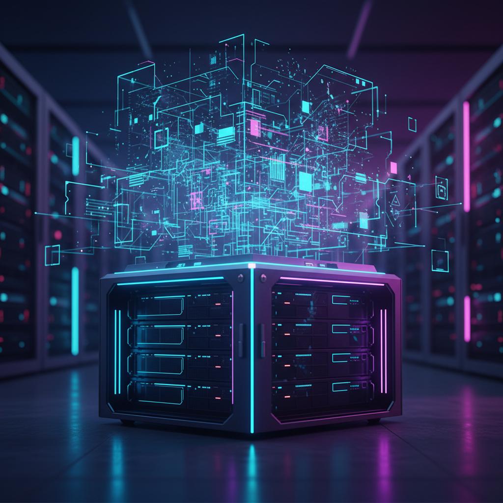Ilustração técnica representando tecnologia relacionado a Como Implementar LLM com ChatGPT API e LangChain:  incluindo OpenAI