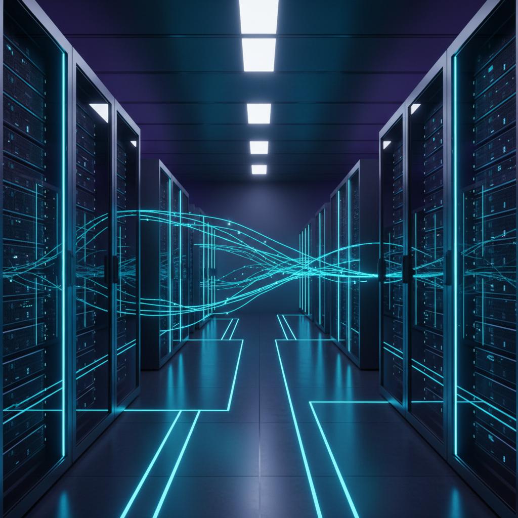 Ilustração técnica representando tecnologia relacionado a O que é VPS? Guia Definitivo de Servidores Virtuai incluindo hos...