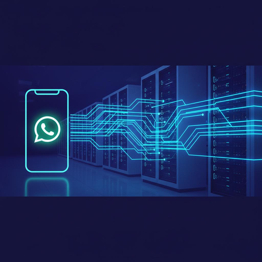 Ilustração técnica representando tecnologia relacionado a Evolution API: O Guia Definitivo para Automação no incluindo Wha...
