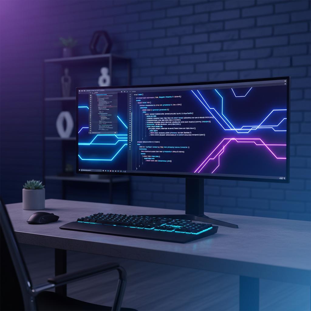 Ilustração técnica representando tecnologia relacionado a Guia Prático de Programação: Como Dominar Python e