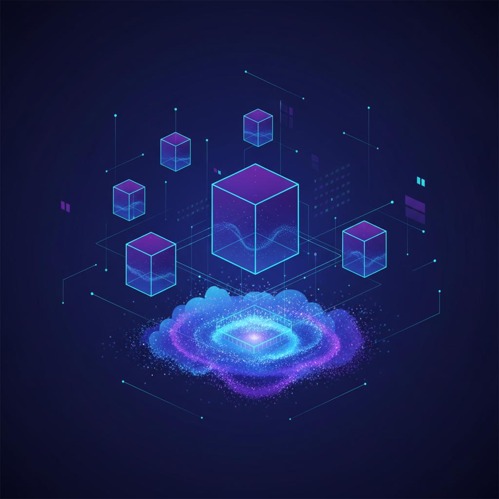 Ilustração técnica representando tecnologia relacionado a Docker Guia Completo: O Que São Containers e Como 