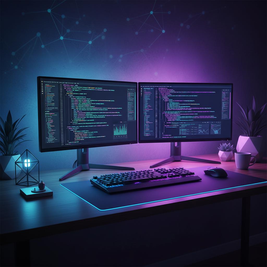 Ilustração técnica representando tecnologia relacionado a Guia Prático de Programação: Como Dominar Python e