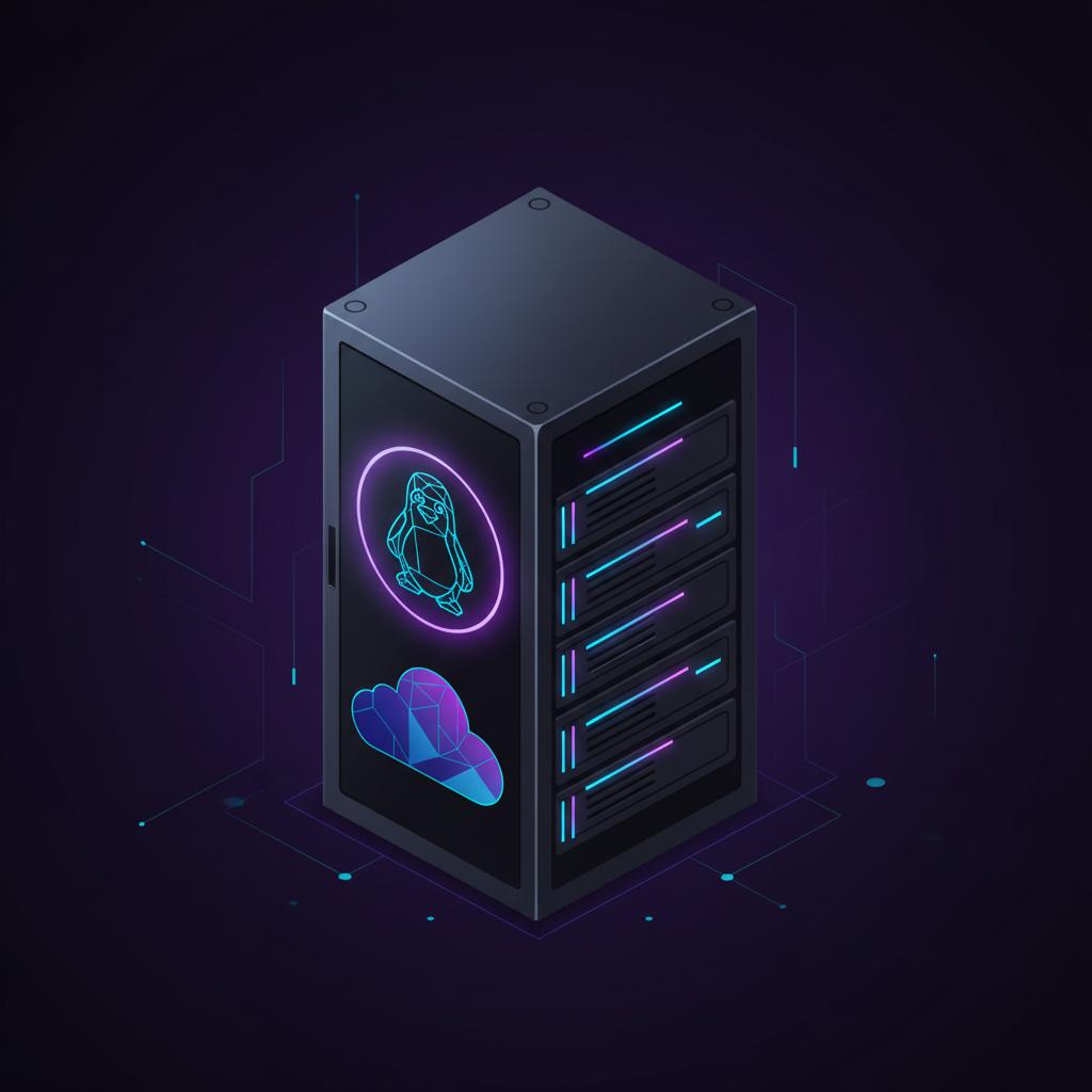 Ilustração técnica representando tecnologia relacionado a Guia Definitivo de Linux para Servidor e Automação incluindo Ubuntu