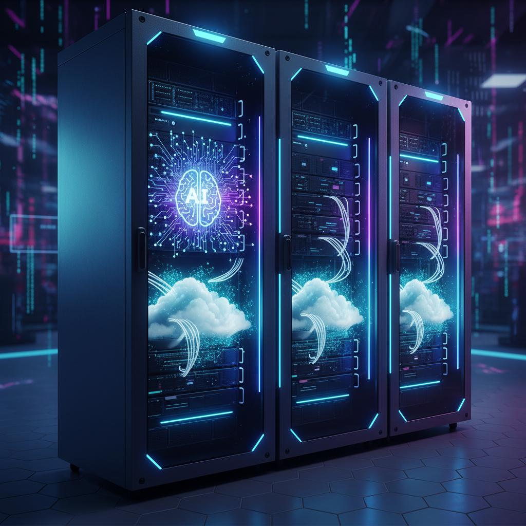 Ilustração técnica representando tecnologia relacionado a Como Implementar LLMs com OpenAI e LangChain: Guia
