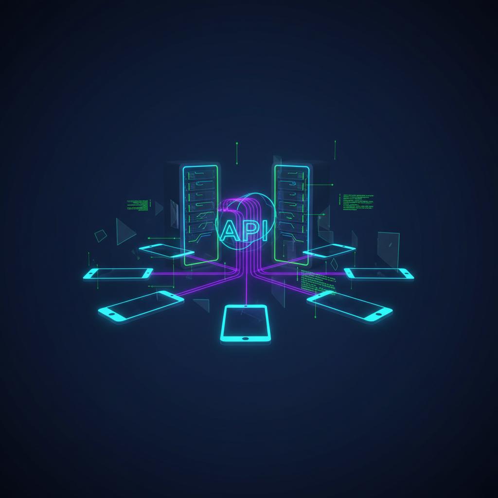 Ilustração técnica representando tecnologia relacionado a Evolution API: O Guia Definitivo para Automação no incluindo Wha...