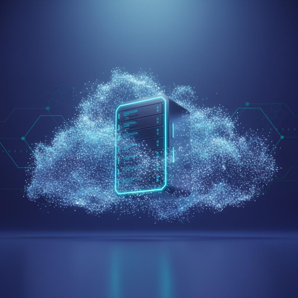 Ilustração técnica representando tecnologia relacionado a O que é VPS? Guia Definitivo de Servidor Virtual e