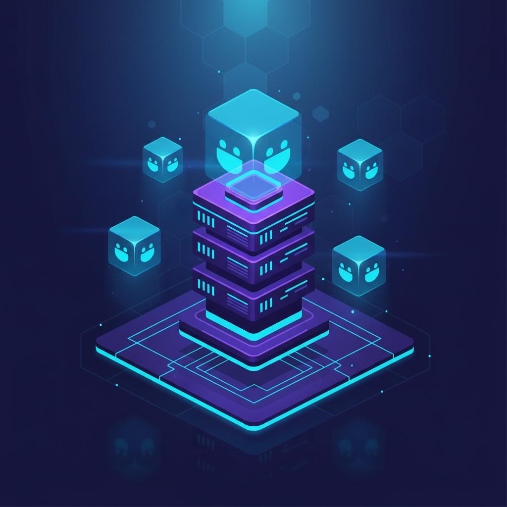 Ilustração técnica representando tecnologia relacionado a O que é Docker? Guia Definitivo de Containers e De