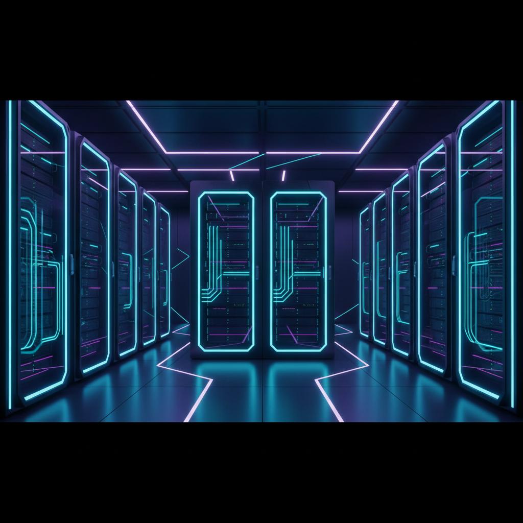 Ilustração técnica representando tecnologia relacionado a O que é VPS? Guia Definitivo de Hospedagem e Servi