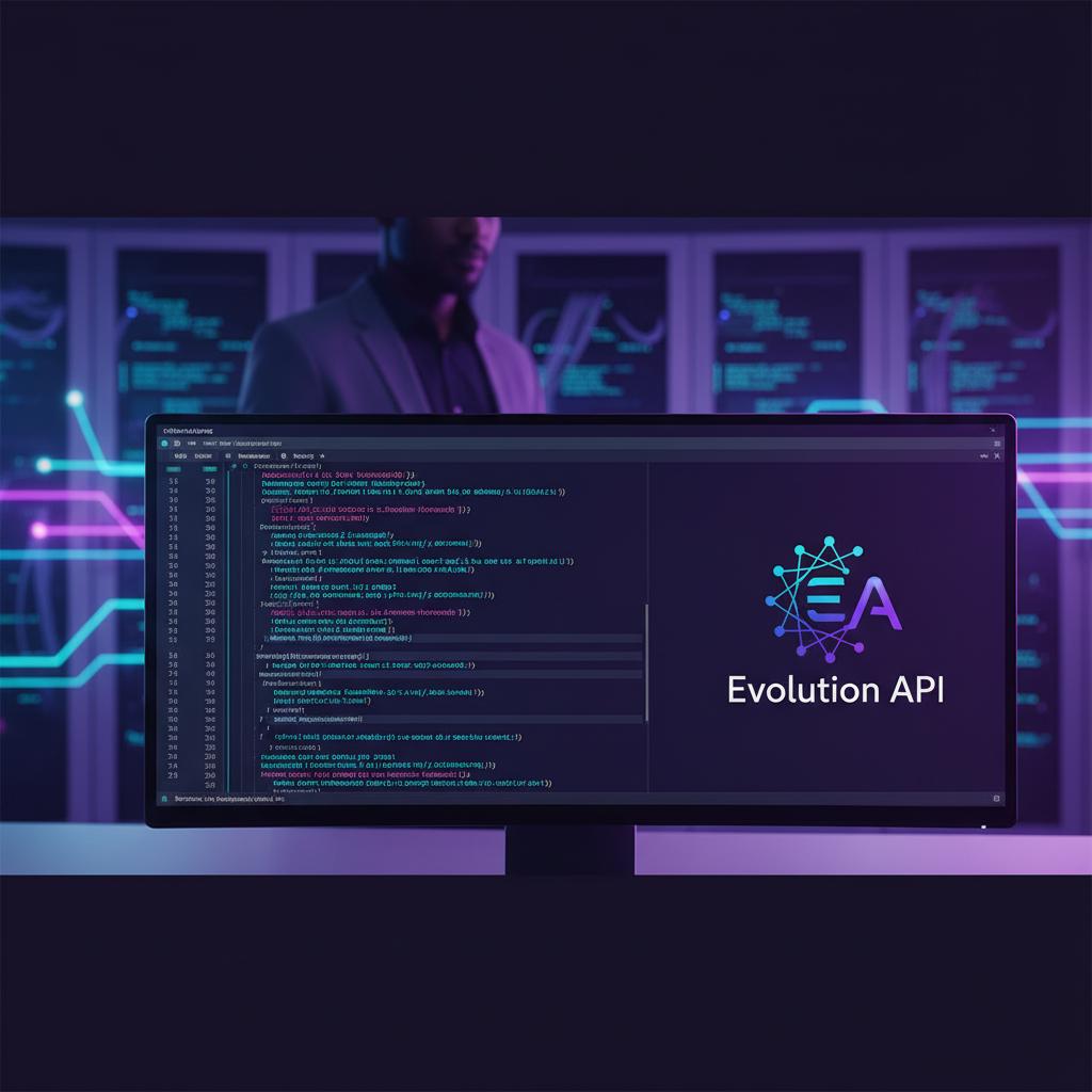 Ilustração técnica representando tecnologia relacionado a Evolution API: O Guia Definitivo de Automação para