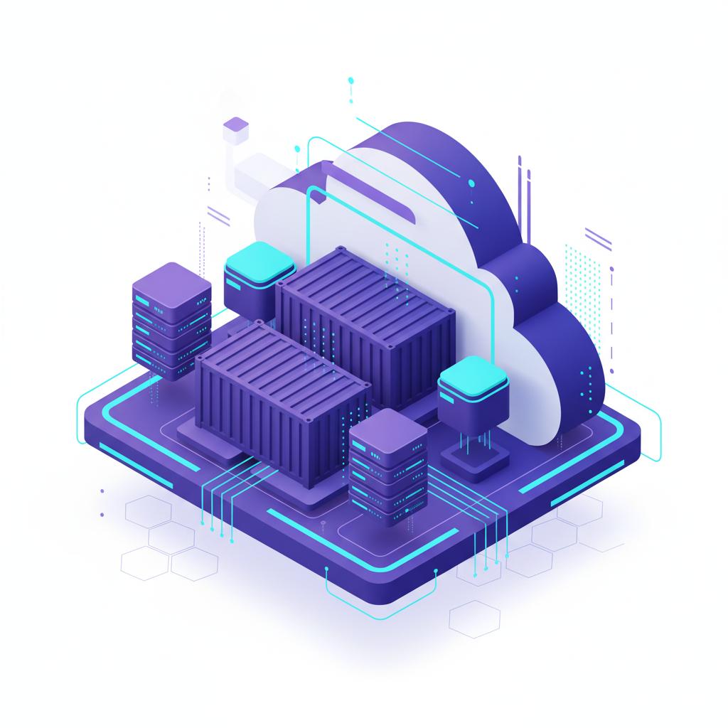 Ilustração técnica representando tecnologia relacionado a Guia Prático Docker: Otimize seu Deploy e Infraest incluindo DevOps