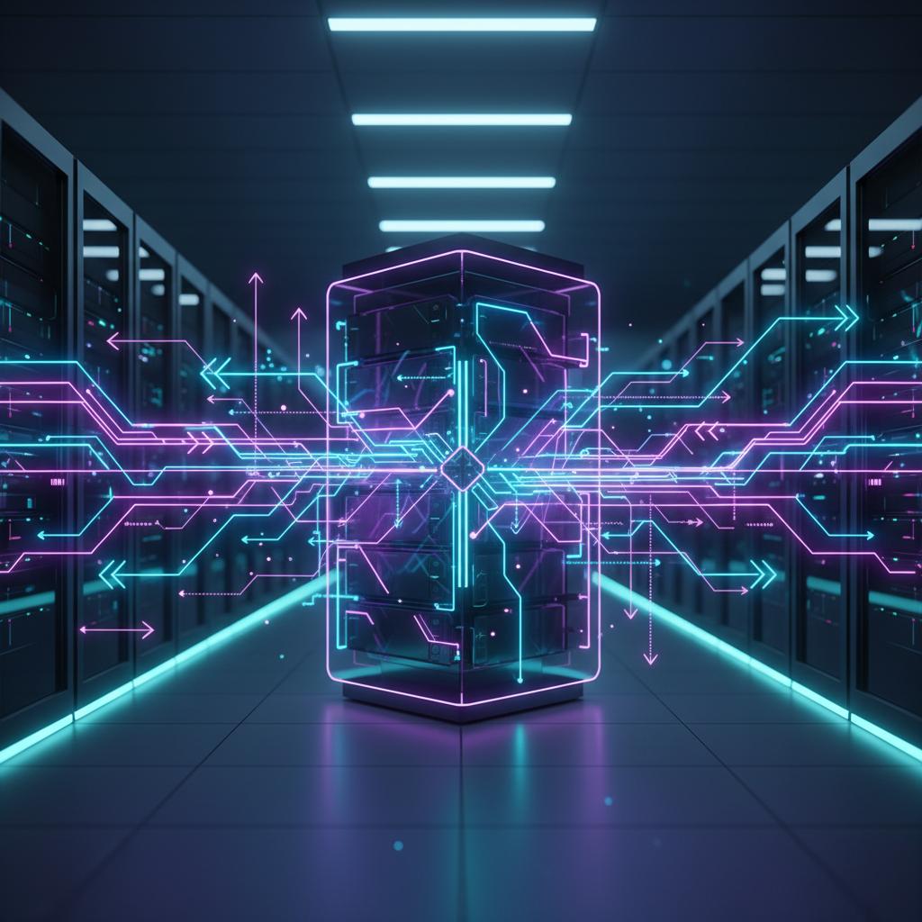 Ilustração técnica representando tecnologia relacionado a O que é Vector Database? O Guia Essencial para IA 
