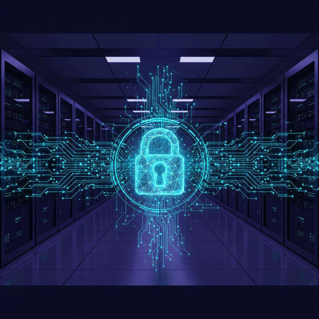 Ilustração técnica representando tecnologia relacionado a Segurança Web: Guia Completo para Proteger seu Ser incluindo VPS