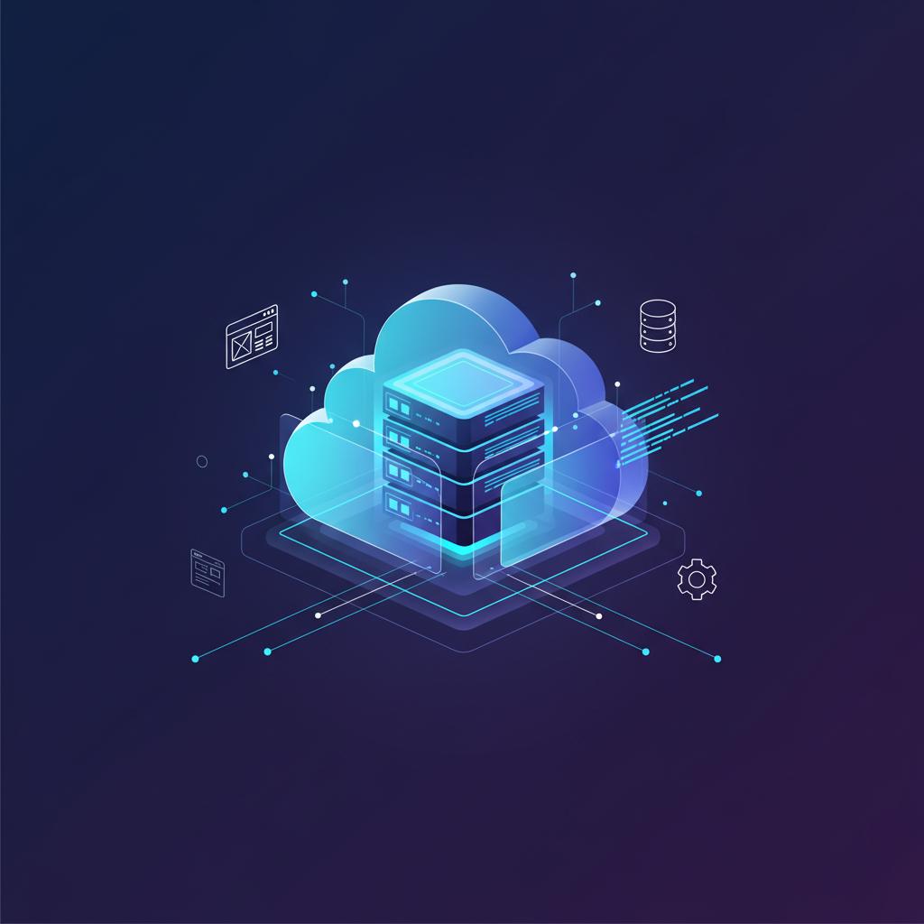 Ilustração técnica representando tecnologia relacionado a WordPress: O Guia Definitivo para Criar e Otimizar incluindo VPS