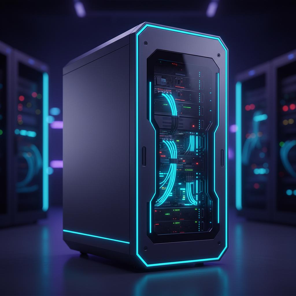 Ilustração técnica representando tecnologia relacionado a O que é VPS? Guia Definitivo sobre Servidor Virtua incluindo ser...