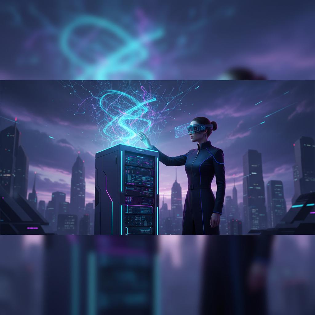 Ilustração técnica representando tecnologia relacionado a Como Implementar LLMs na sua Infraestrutura: Guia  incluindo Ope...