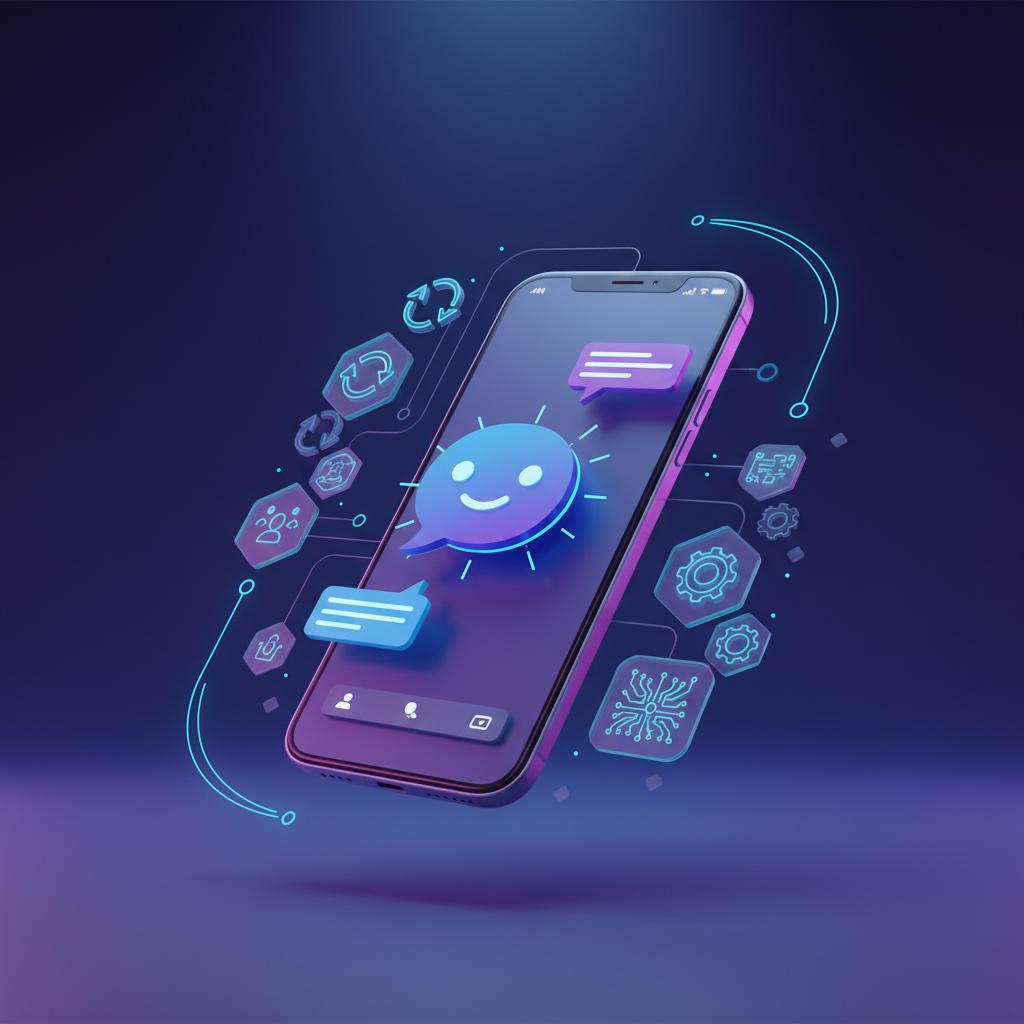 Ilustração técnica representando tecnologia relacionado a Como criar um Typebot de Alta Conversão em 2026: G incluindo aut...