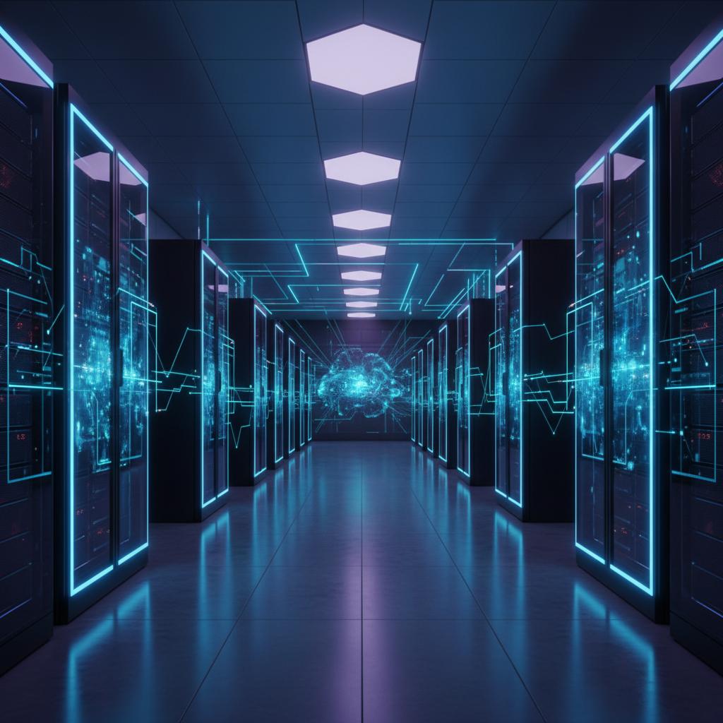 Ilustração técnica representando tecnologia relacionado a O que é VPS? Guia Definitivo de Hospedagem e Cloud incluindo clo...