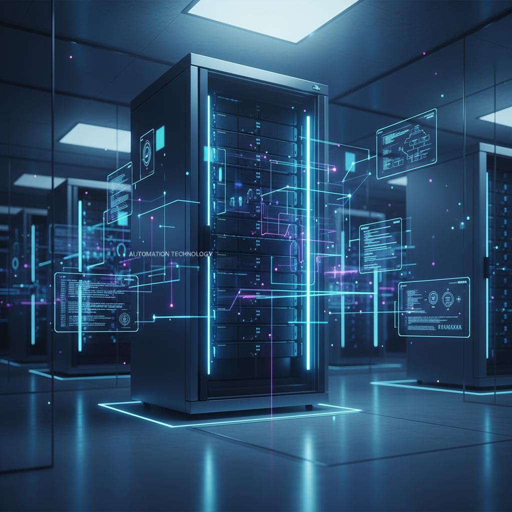 Ilustração técnica representando tecnologia relacionado a N8N: O Guia Definitivo para Automação e Workflow (